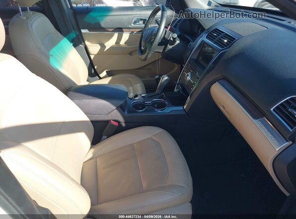 1FM5K7F88HGA40931 2017 FORD FORD EXPLORER Белый Вид салона спереди