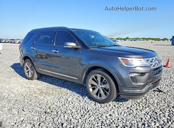 1FM5K7F88KGA32741 2019 FORD FORD EXPLORER Серый Передняя правая четверть