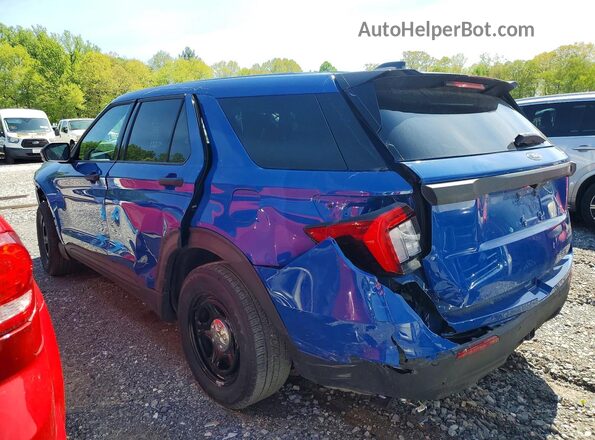1FM5K8AB2TGA42854 2026 FORD FORD EXPLORER Синий Задняя левая четверть