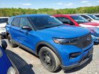 2026 Ford Explorer Police Interceptor Синий vin: 1FM5K8AB2TGA42854