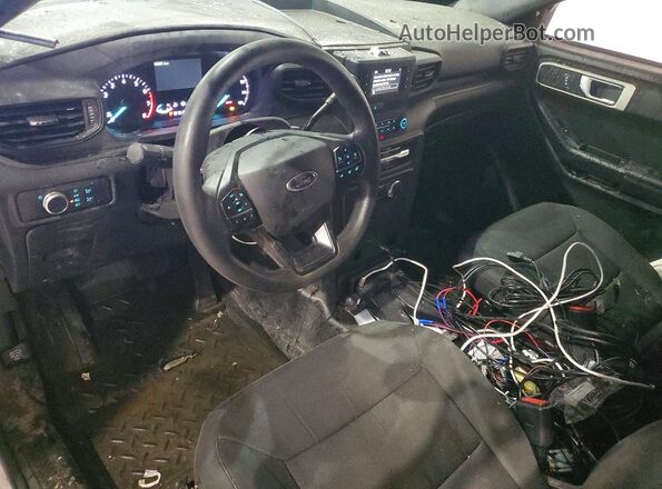 1FM5K8AC3MNA02451 2021 FORD FORD EXPLORER Белый Вид панели приборов