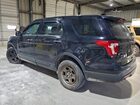 2016 Ford Explorer Police Interceptor Black vin: 1FM5K8AR4GGA77771