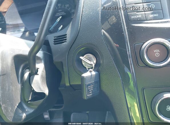 1FM5K8AR5KGA32055 2019 FORD POLICE INTERCEPTOR Black Widok deski rozdzielczej