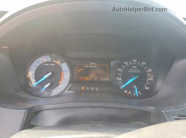 1FM5K8AR8JGC75003 2018 FORD FORD EXPLORER White Вид щитка приладів