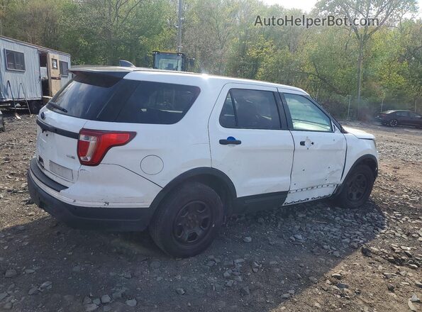 1FM5K8AR8JGC75003 2018 FORD FORD EXPLORER White Задня права чверть