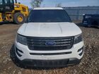 2018 Ford Explorer Police Interceptor White vin: 1FM5K8AR8JGC75003