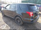 2016 Ford Utility Police Interceptor   Black vin: 1FM5K8ARXGGA37291