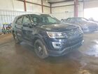 2018 Ford Explorer Police Interceptor Черный vin: 1FM5K8ATXJGC74656