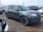 2018 Ford Explorer Xlt Gray vin: 1FM5K8D80JGC92025