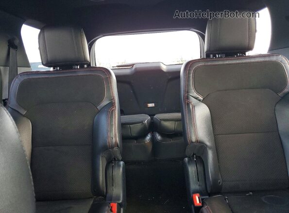 1FM5K8D81JGC60801 2018 FORD FORD EXPLORER Черный Вид задних сидений