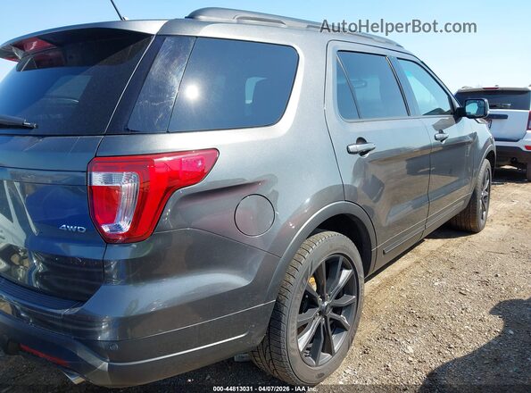 1FM5K8D83JGA65962 2018 FORD FORD EXPLORER Черный Задняя правая четверть