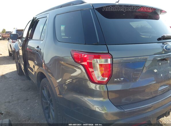 1FM5K8D83JGA65962 2018 FORD FORD EXPLORER Черный Задняя левая четверть