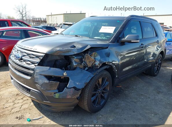 1FM5K8D83JGA65962 2018 FORD FORD EXPLORER Черный Передняя левая четверть