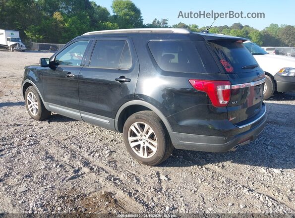 1FM5K8D88JGC15614 2018 FORD FORD EXPLORER Черный Задняя левая четверть