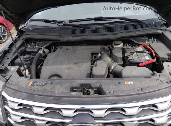 1FM5K8F83GGC25523 2016 FORD FORD EXPLORER Черный Вид сзади