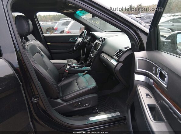 1FM5K8F83GGC25523 2016 FORD FORD EXPLORER Черный Вид салона спереди