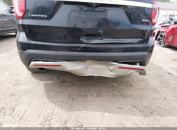 1FM5K8F83GGC25523 2016 FORD FORD EXPLORER Черный Вид спереди