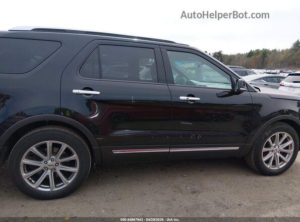1FM5K8F83GGC25523 2016 FORD FORD EXPLORER Черный Вид задней части салона
