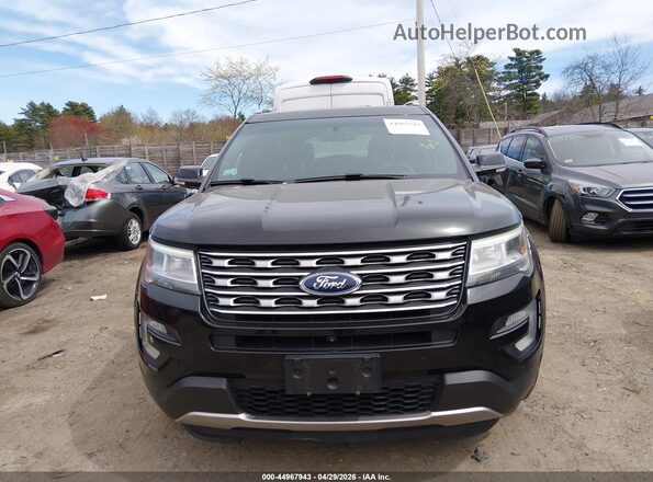 1FM5K8F83GGC25523 2016 FORD FORD EXPLORER Черный Вид щитка приборов