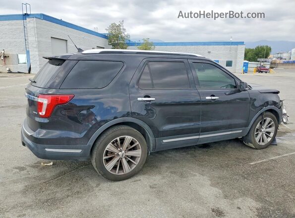 1FM5K8F88KGA10941 2019 FORD FORD EXPLORER Black Tył prawy