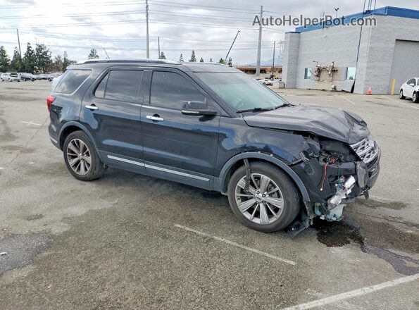 1FM5K8F88KGA10941 2019 FORD FORD EXPLORER Black Przód prawy