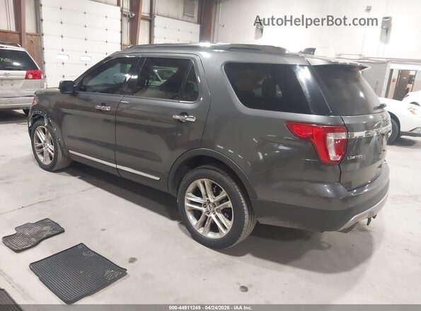 1FM5K8F8XGGA31202 2016 FORD FORD EXPLORER Gray Tył lewy