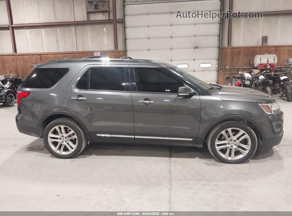 1FM5K8F8XGGA31202 2016 FORD FORD EXPLORER Gray Widok wnętrza 360 stopni