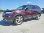 2019 Ford Explorer Limited Burgundy vin: 1FM5K8FH2KGA92276