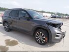 2020 Ford Explorer St Gray vin: 1FM5K8GC6LGA10926
