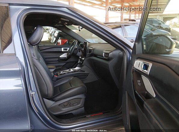 1FM5K8GCXMGA05276 2021 FORD FORD EXPLORER Синий Вид салона спереди