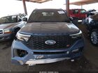 2021 Ford Explorer St Синий vin: 1FM5K8GCXMGA05276