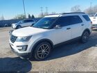 2016 Ford Explorer Sport Белый vin: 1FM5K8GT9GGC11452