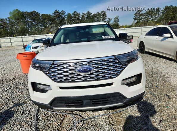 1FM5K8HC4LGA67401 2020 FORD FORD EXPLORER White წინა ხედი