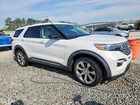 2020 Ford Explorer Platinum White vin: 1FM5K8HC4LGA67401