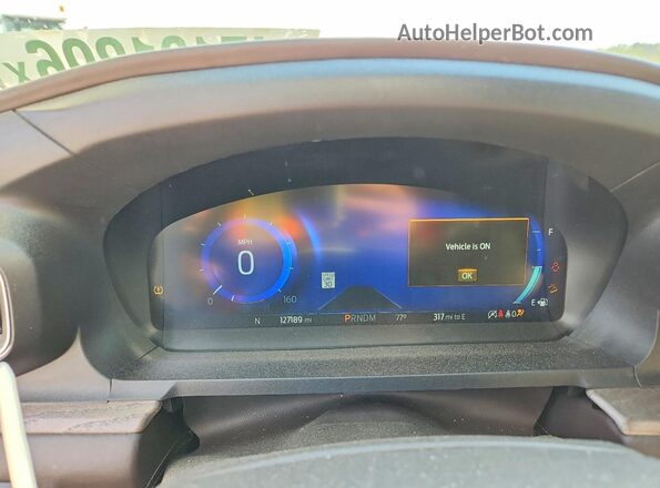 1FM5K8HC4LGA67401 2020 FORD FORD EXPLORER White ხელსაწყოთა პანელის ხედი