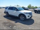 2020 Ford Explorer Platinum White vin: 1FM5K8HC6LGA43911