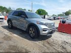2020 Ford Explorer Platinum Silver vin: 1FM5K8HC7LGC40991