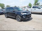 2017 Ford Explorer Platinum Черный vin: 1FM5K8HT0HGA07865