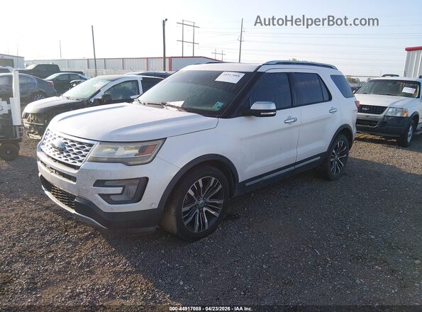 1FM5K8HT3HGA54842 2017 FORD FORD EXPLORER White Front left