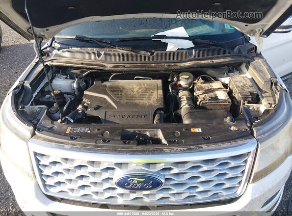 1FM5K8HT3HGA54842 2017 FORD FORD EXPLORER White Rear view