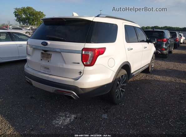 1FM5K8HT3HGA54842 2017 FORD FORD EXPLORER White Rear right