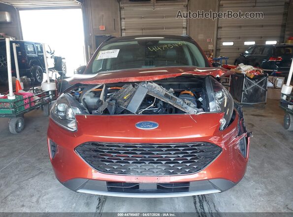 1FMCU0BZ3LUB11857 2020 FORD ESCAPE Orange Widok zestawu wskaźników
