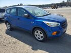 2017 Ford Escape S Синий vin: 1FMCU0F70HUC42390