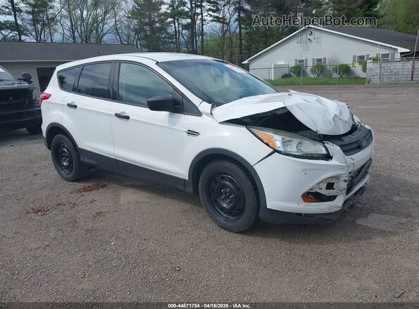 1FMCU0F71GUC84050 2016 FORD ESCAPE Белый Передняя правая четверть