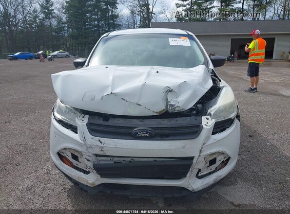 1FMCU0F71GUC84050 2016 FORD ESCAPE Белый Вид щитка приборов