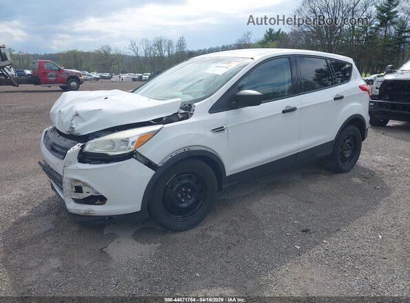 1FMCU0F71GUC84050 2016 FORD ESCAPE Белый Передняя левая четверть