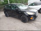 2017 Ford Escape S Black vin: 1FMCU0F72HUE14404