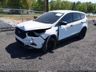 2017 Ford Escape S Белый vin: 1FMCU0F73HUD21035