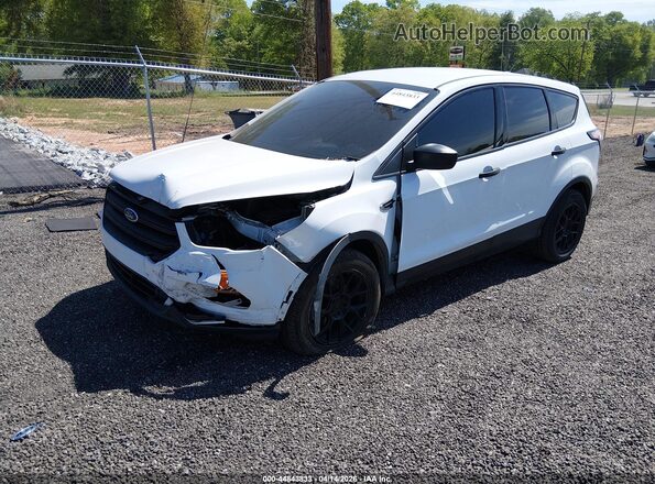 1FMCU0F73HUD21035 2017 FORD ESCAPE Белый Передняя левая четверть