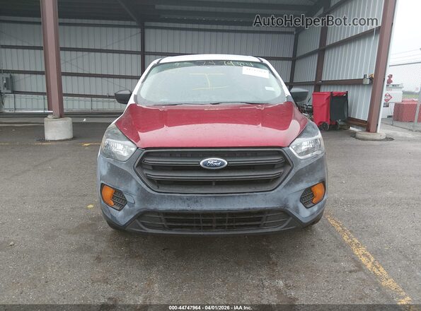 1FMCU0F77JUB45239 2018 FORD ESCAPE Белый Вид задней части салона